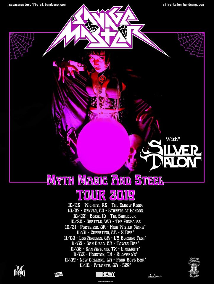 Savage Master Silver Talon Myth Magic Steel Tour