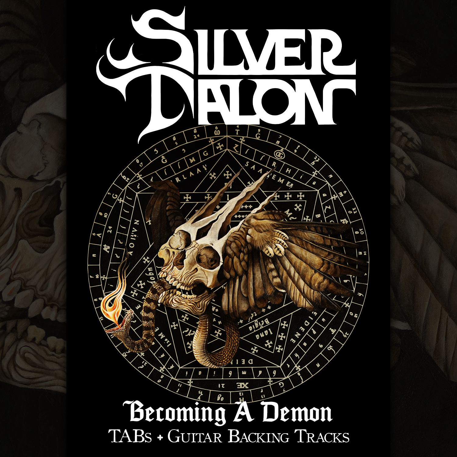TAB & Guitar Backing Track Pack-Becoming A Demon